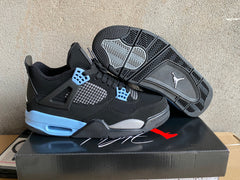 Air Jordan 4 Black/Grey/Blue | Unisex