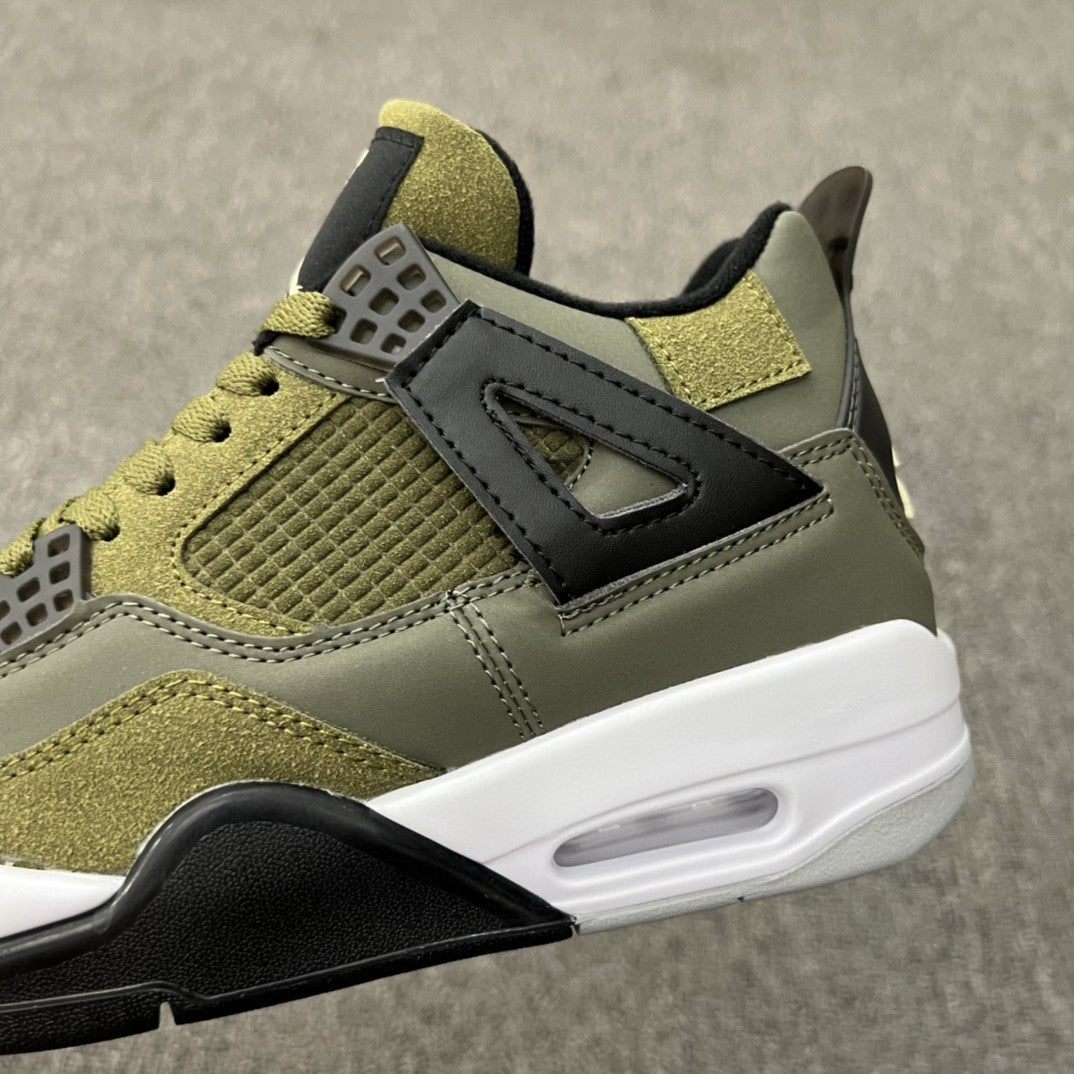 Air Jordan 4 Retro "Olive Canvas" | Olive Green AJ4