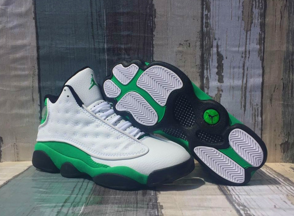 Air Jordan 13 "White Green (3M)"