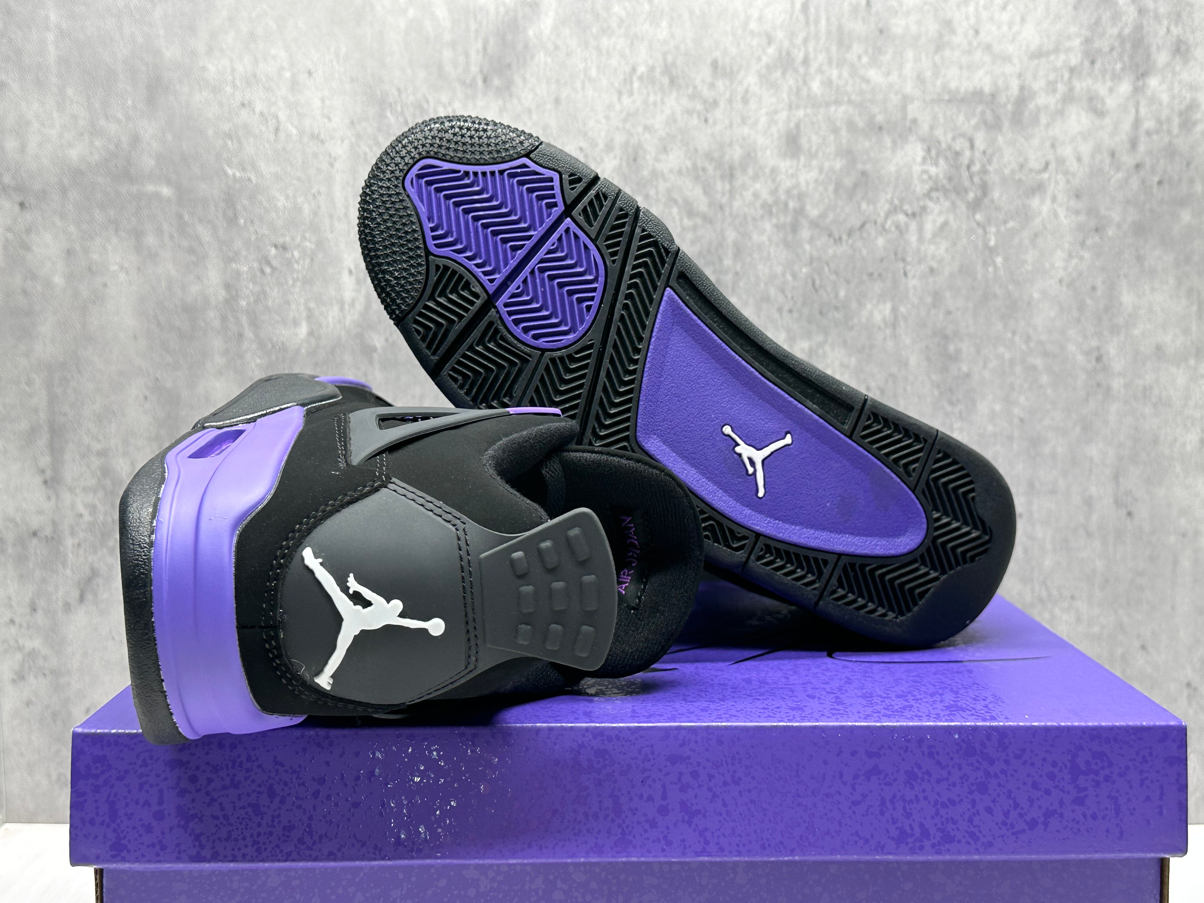 Air Jordan 4 “Purple Thunder” – Purple/Black