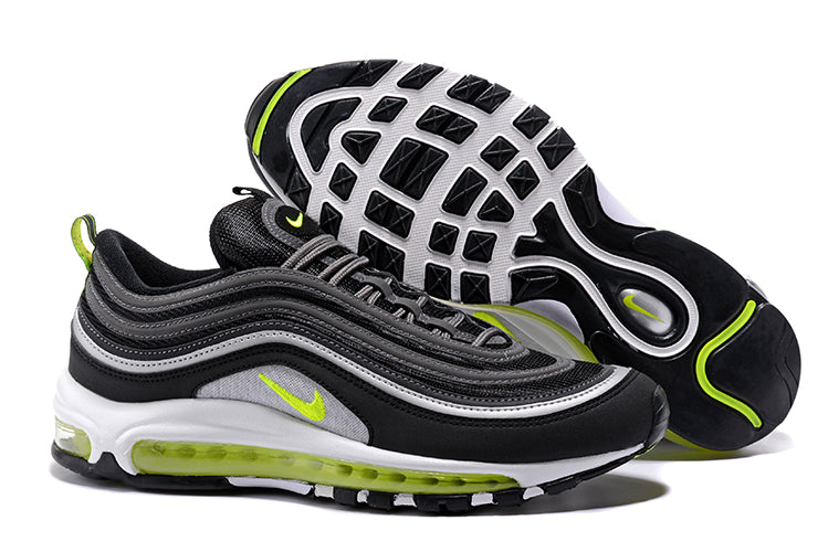 Nike Air Max 97 – Black, Silver, and Teal Green