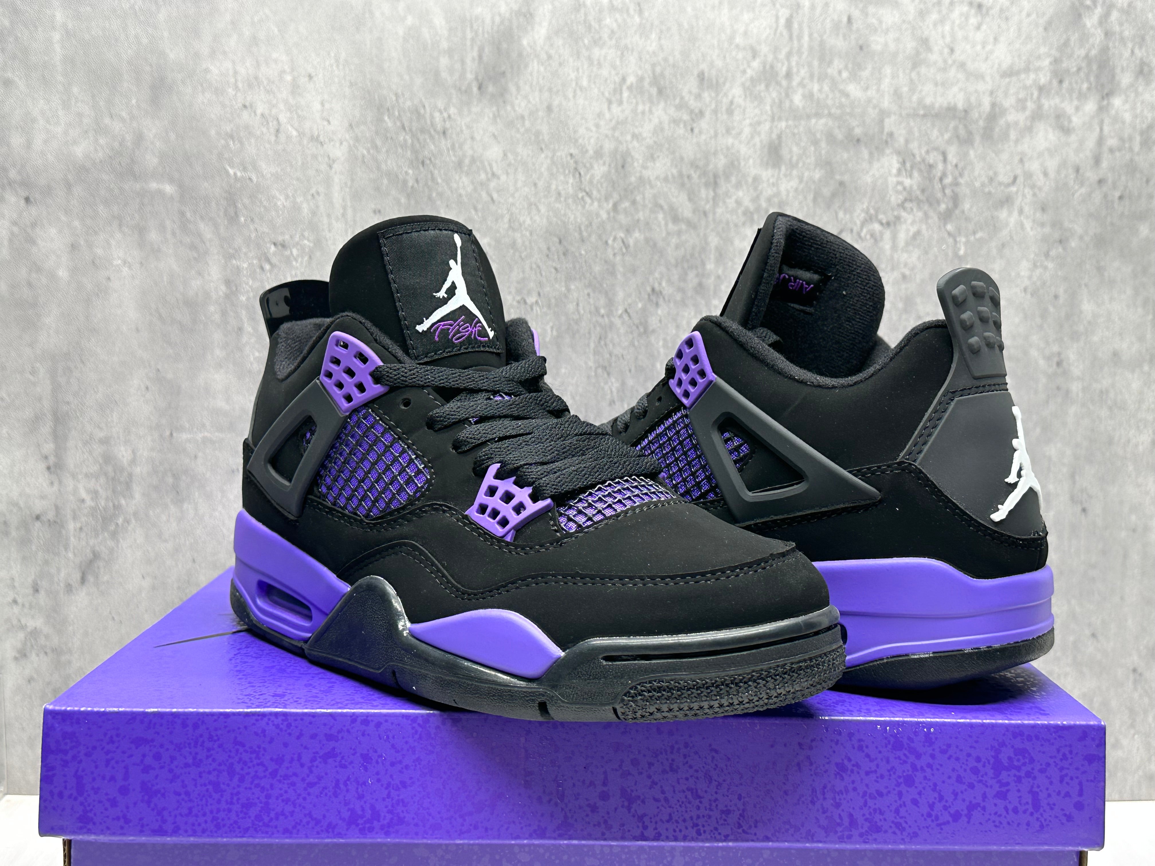 Air Jordan 4 “Purple Thunder” – Purple/Black