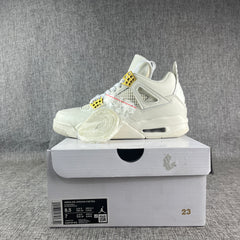 Air Jordan 4 White/Gold | Unisex