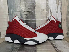 Air Jordan 13 "White Grey Red (3M Mesh)"