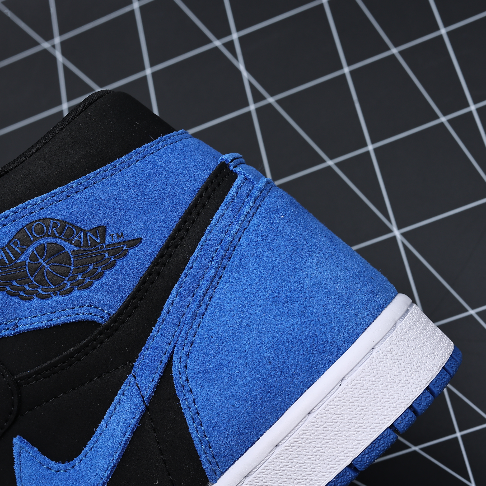 Air Jordan 1 High OG "Royal Reimagined" Suede Royal Blue