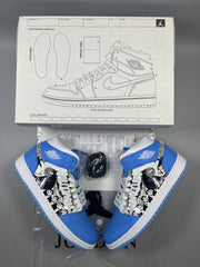 Air Jordan 1 "Blue/Black/White"