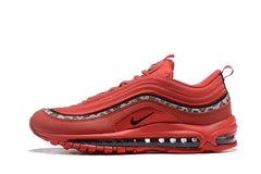 Nike Air Max 97 Red Leather Essential "Leopard 3M Reflective"