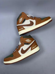 Air Jordan 1 "Waterproof Brown/Green"