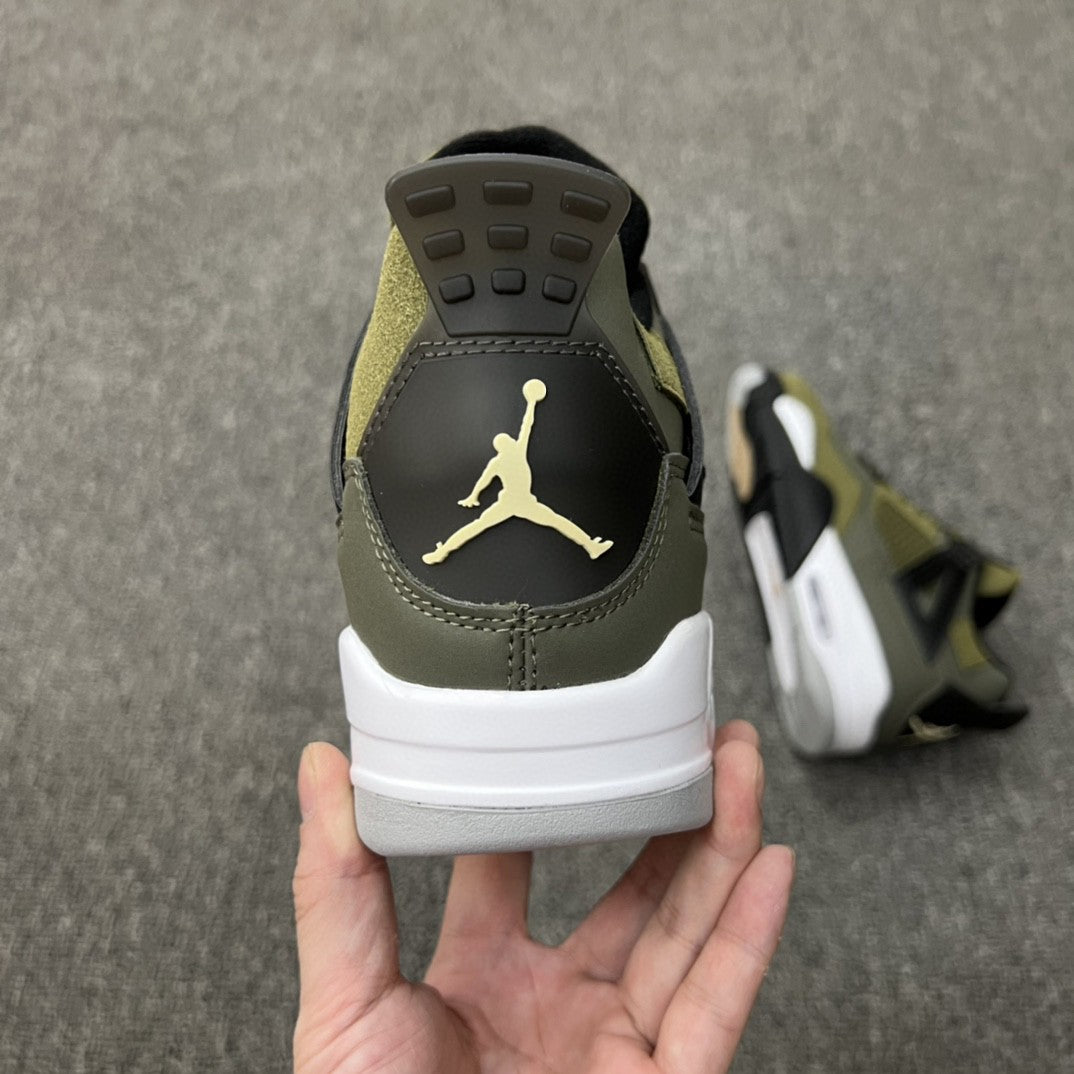 Air Jordan 4 Retro "Olive Canvas" | Olive Green AJ4