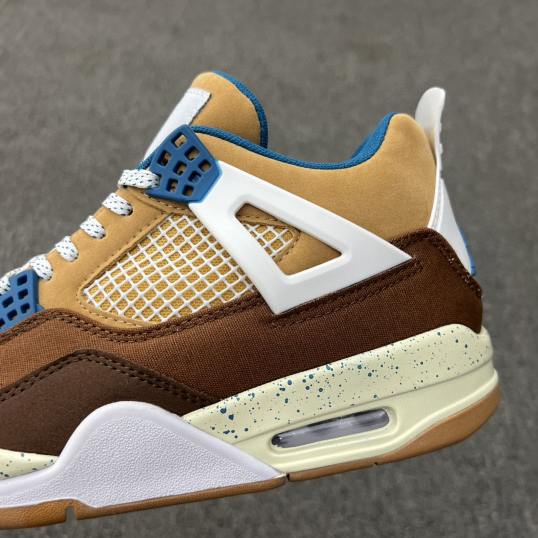 Air Jordan 4 Retro "Cacao Wow" | Brown/Yellow AJ4