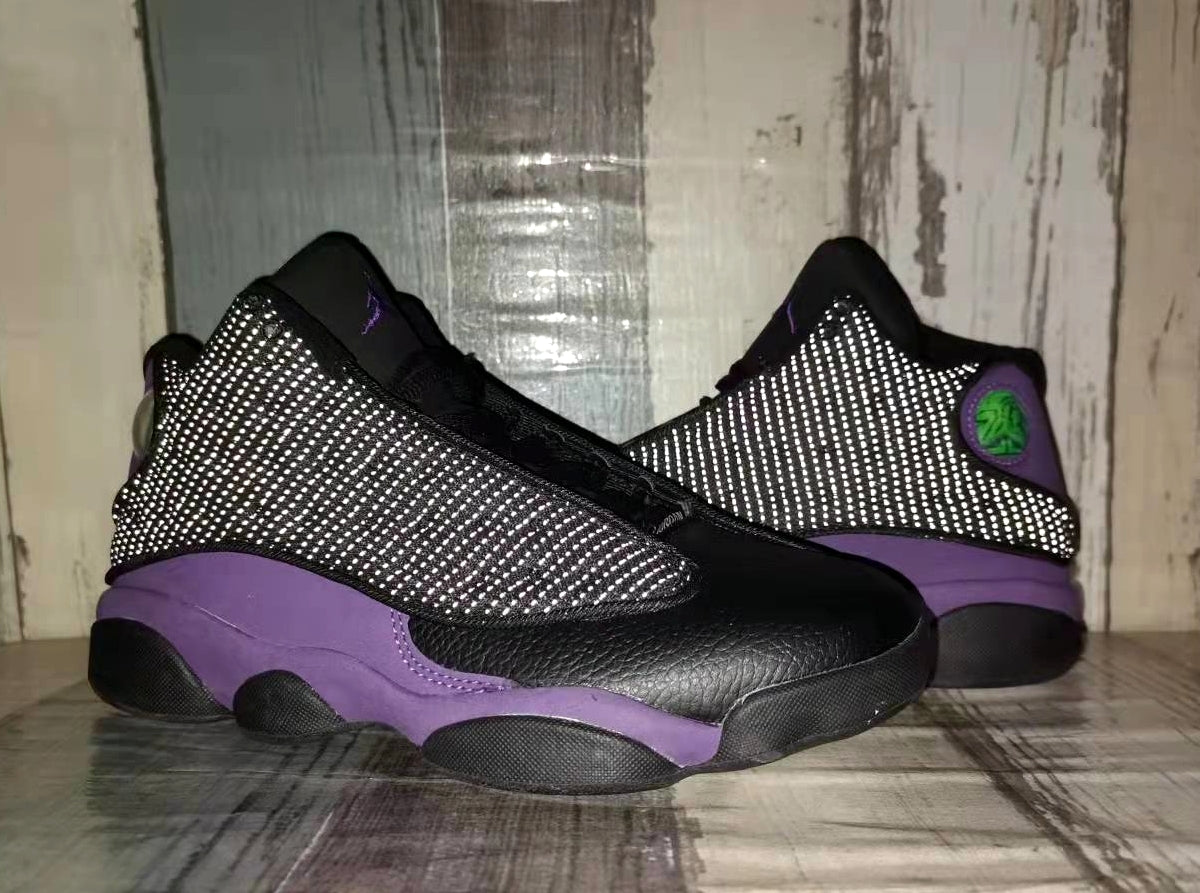 Air Jordan 13 "Black Purple (3M)"