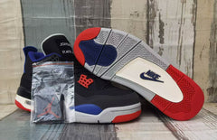 Air Jordan 4 Black/Blue/Red