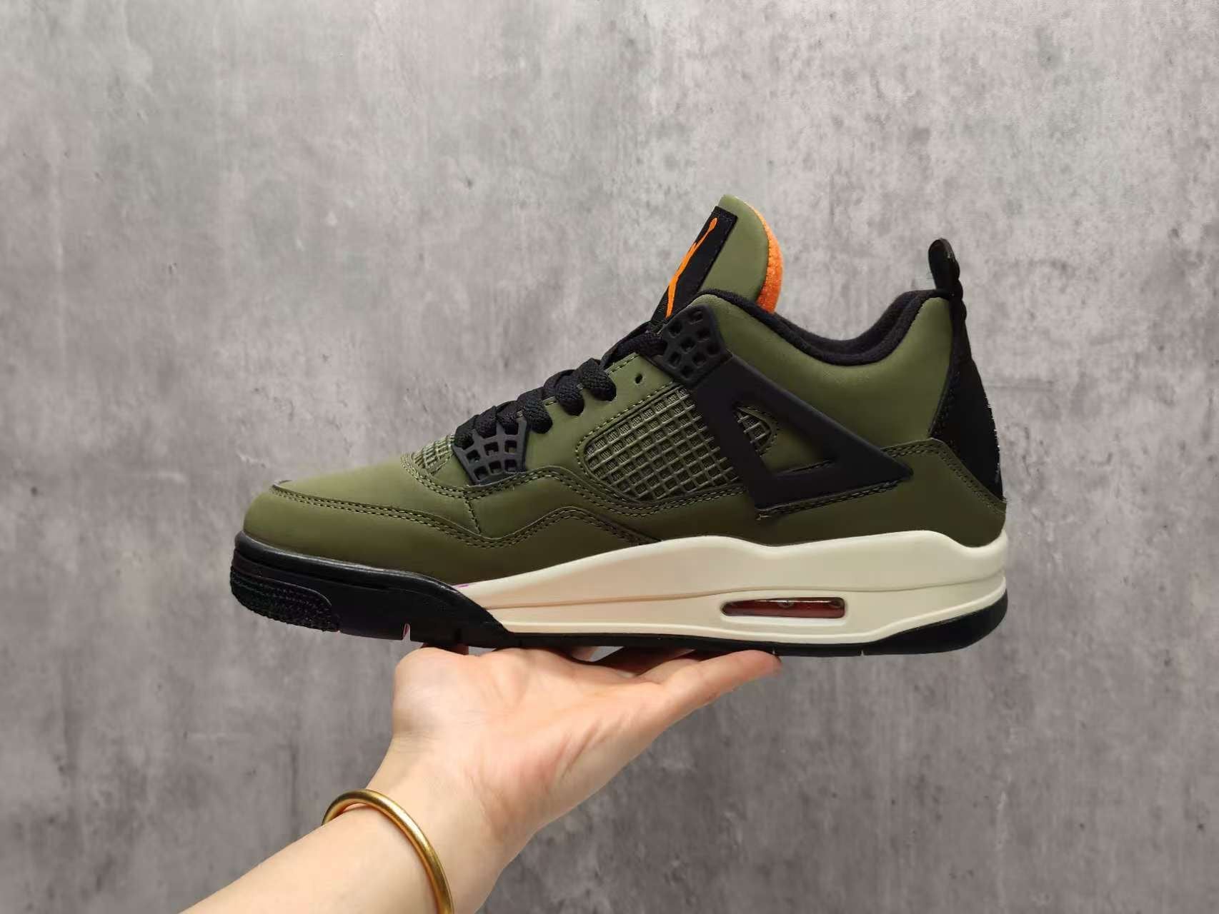 UNDEFEATED x Air Jordan 4 – Olive Green