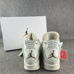 Air Jordan 4 White/Gold | Unisex