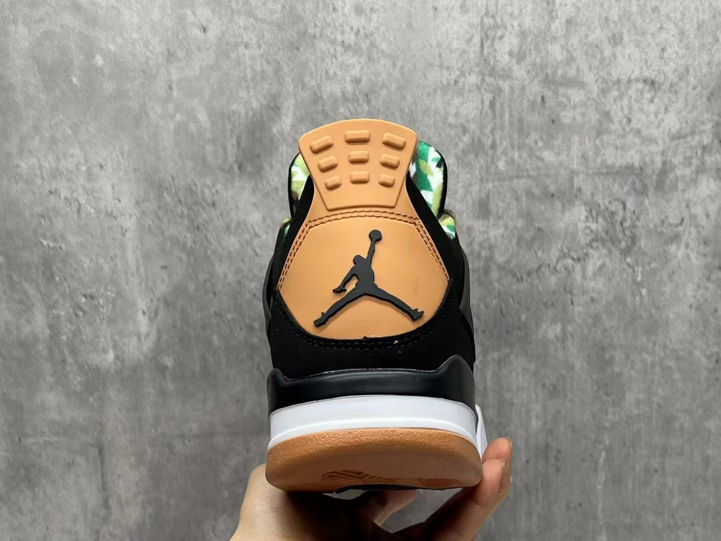 Air Jordan 4 “Bamboo” – Custom Edition