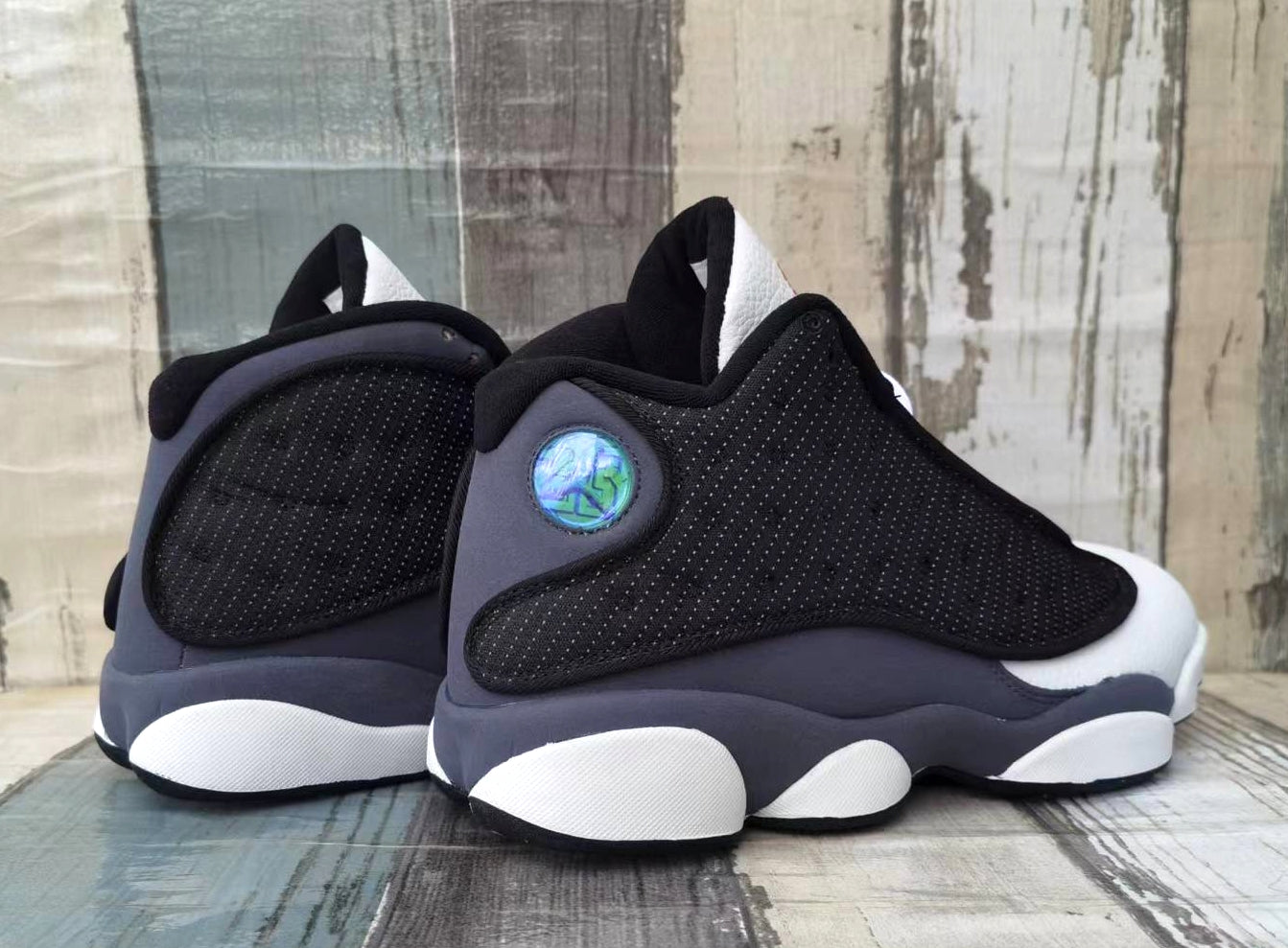 Air Jordan 13 "White Grey Black (3M)"