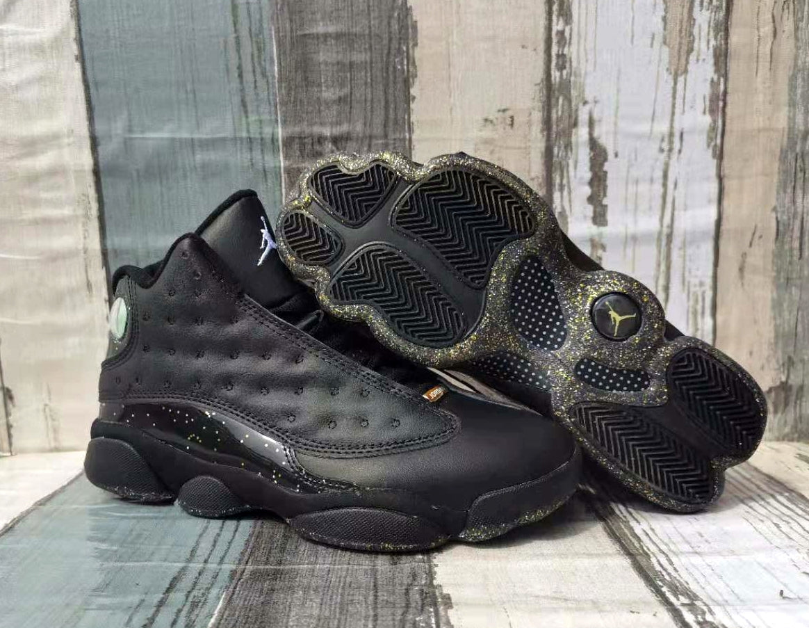 Air Jordan 13 "Black Gold (Clear Sole)"