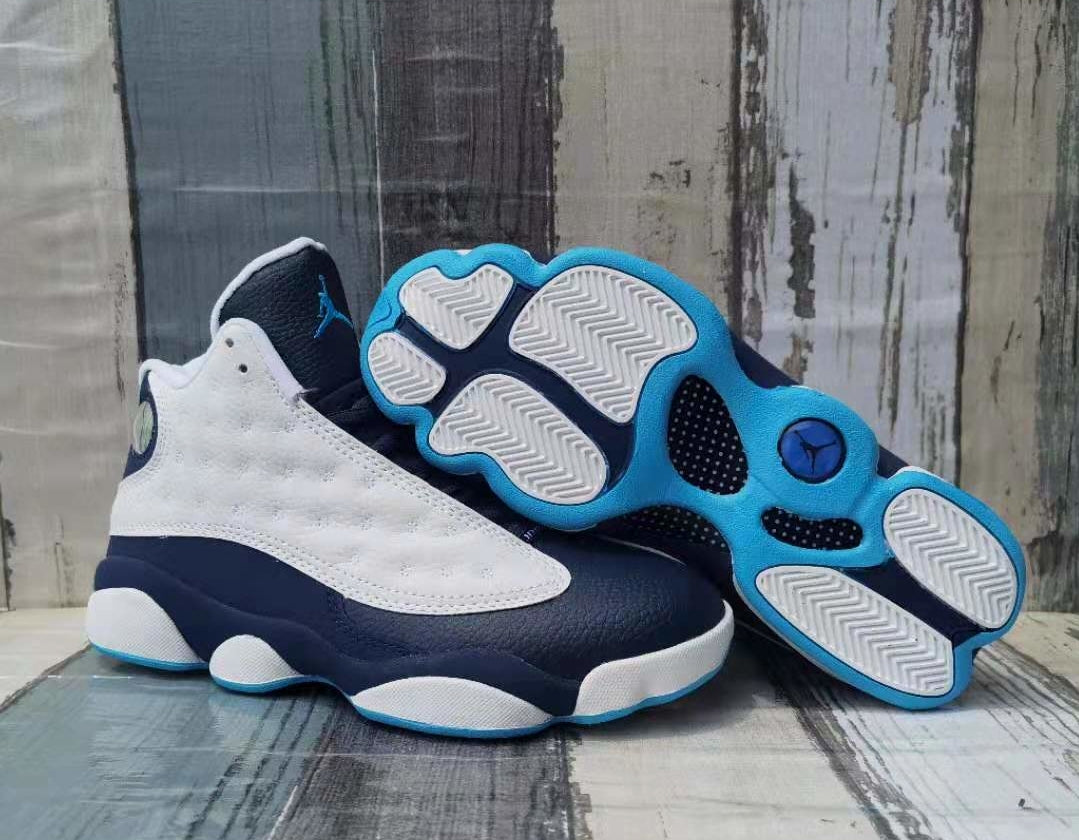 Air Jordan 13 "Deep Blue White"