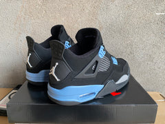 Air Jordan 4 Black/Grey/Blue | Unisex