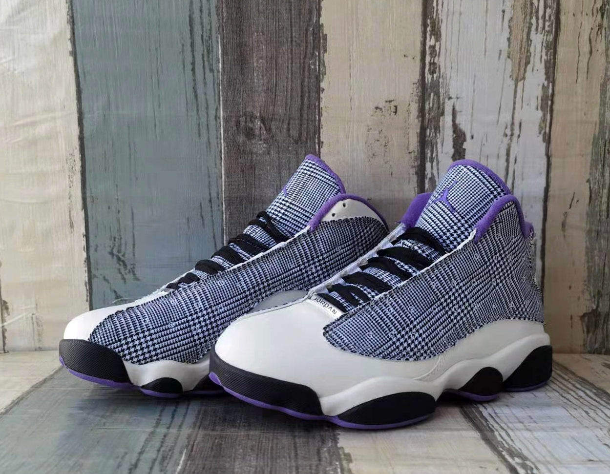 Air Jordan 13 "Black Purple (3M)"