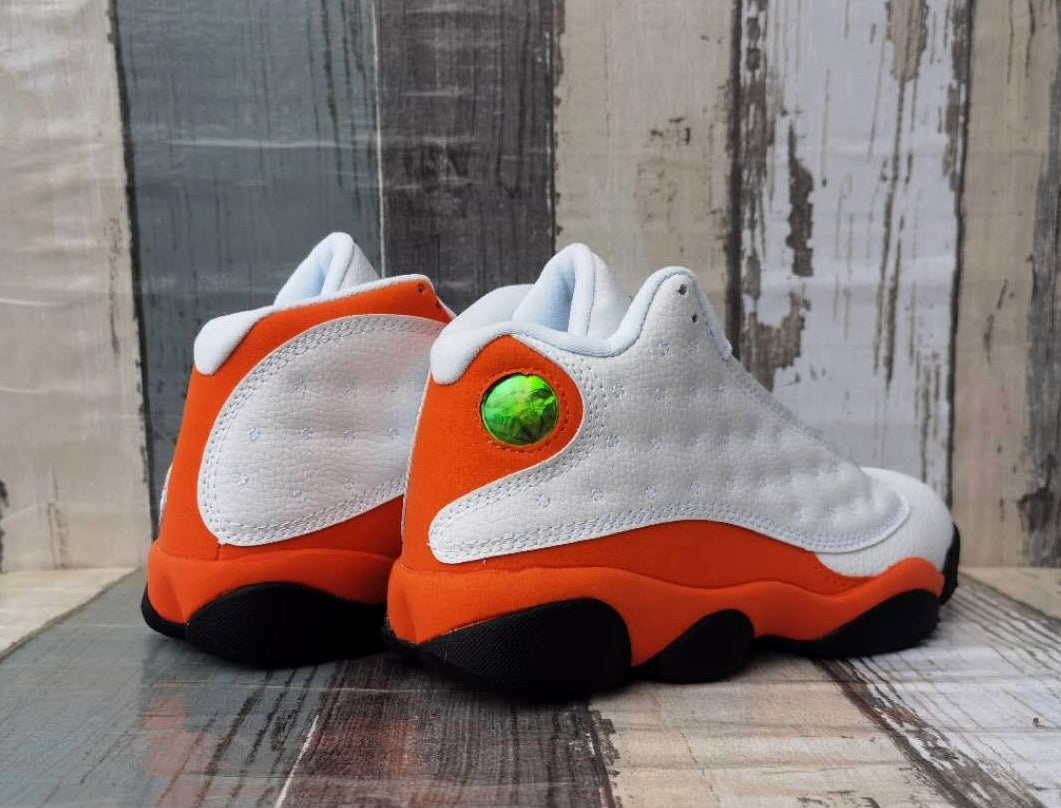 Air Jordan 13 "White Orange Red"